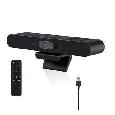 4K AI USB Conference Webcam with AI Auto Framing for Video Conferencing