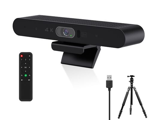 4K AI USB Conference Webcam with AI Auto Framing for Video Conferencing
