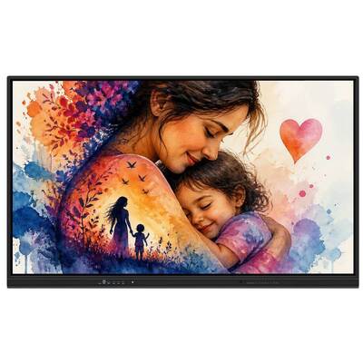 Iboard Smart Android USB HDMI TYPE-C RJ45 Touch Monitor 75 Inch Wifi For Meetings Learning