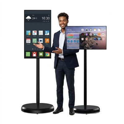32 Inch Android Portable Touch Screen Kiosk with Multi-touch Capacitive Screen for Interactive Digital Signage
