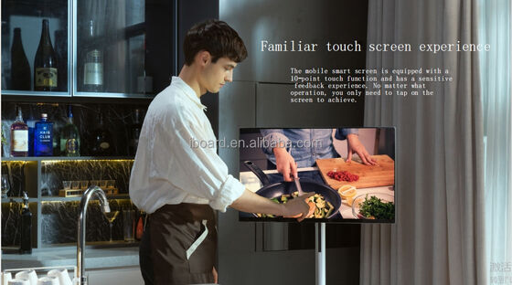27 Inch Touch Screen Kiosk with 10W2 Speakers for Interactive Public Transportation Information