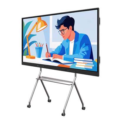 75 Inch Android PC Smart Panel Wifi HDMI USB 50 Touch Points For Meeting Office