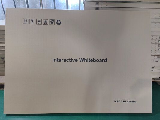 19 Kg Interactive Touchscreen Whiteboard Equipped with Android OS Support Enabling Collaborative Work and Interactive Sessions