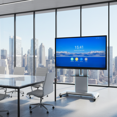 Iboard LCD Smart Board 75 Inch Interactive Touch Panel for Classroom with Educational Software Suite