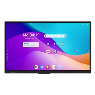 75 inch Google EDLA cerfitifed Android 16 Interactive Displays for School Meetings
