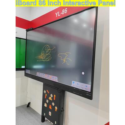 86 inch Non-android Interactive Flat Panel Infrared Display with Multi Touch HiFi speakers