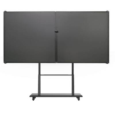AIO 75 Inch Smart Touch Panel Android Win Sided Boards With Cam Mic Mobile Stand For Meeting University