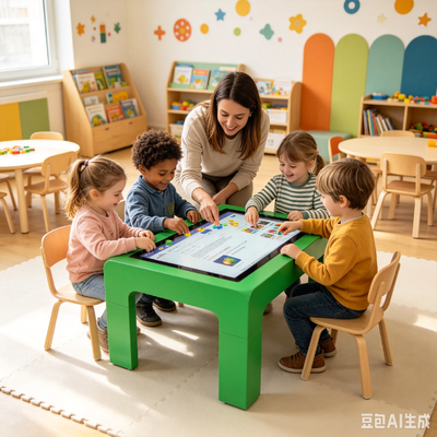 Interactive Touch Table Smart Touch Screen tables for Kids 43 inch