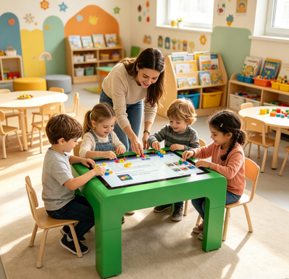 Interactive Touch Table Smart Touch Screen tables for Kids 43 inch
