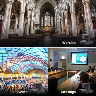 4K PTZ Conference Camera AI Tracking Camera with Wide view angle