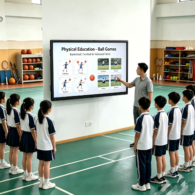 iBoard 75 Inch Interactive Flat Panel Display Smart Boards with Google EDLA Certified