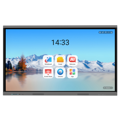 iBoard 86 Inch Interactive Flat Panel Smart whiteboard with Google EDLA Certified