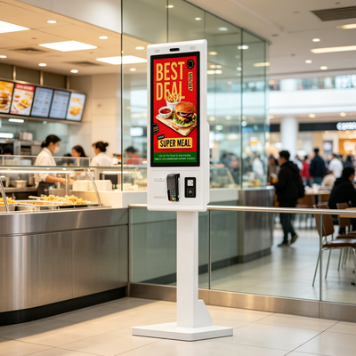 Self-ordering Kiosk 27 inch Floor-standing for Restaurant Dining ordering