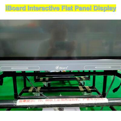 Popular Interactive Flat Panel 65 Inch 4k Resolution Smart Touch with New Android System Equipment for Classroom Office Meeting