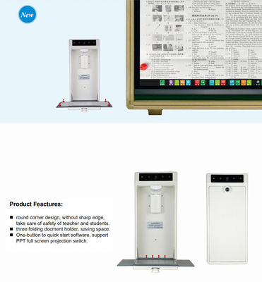 Wall Mounted Visualizer Document Camera 8 Mega Pixel