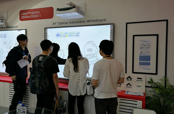 Electronic DTV Optical Interactive Whiteboard with 2 Touch Points and 32768 x 32768 Resolution Smart Board