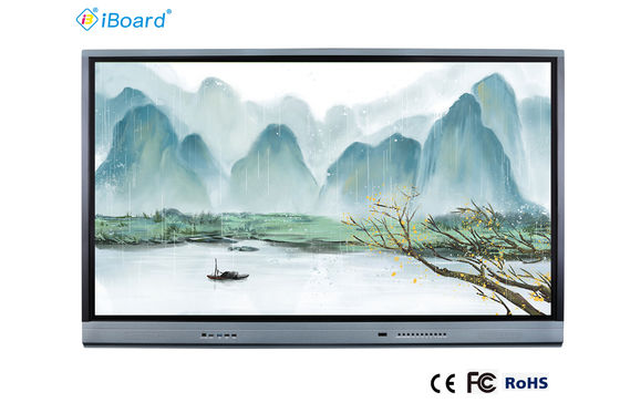 2*15W Speakers IR Interactive Whiteboard 50000 Hrs Dual Systems