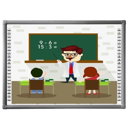 IBoard Multi-size Infrared Multi Touch Smart Board IR Interactive Electronic Whiteboard For Meeting School Teaching