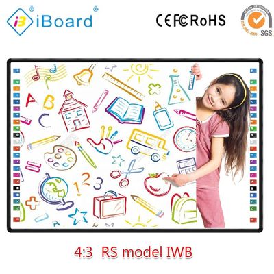 IBoard Multi-size Infrared Multi Touch Smart Board IR Interactive Electronic Whiteboard For Meeting School Teaching