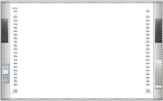 iBoard All In One Infrared Interactive Whiteboard, Rohs Smart TV Whiteboard For Class Teaching