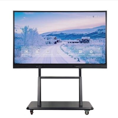 Wall Mount Or Mobile Stand Interactive Touch Screen Monitor with LED Backlight and HDMI OUT High Resolution LED Display