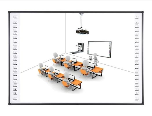 81 82 inch Interactive Whiteboard IWB Finger touch Ceramic Nano surface whiteboard
