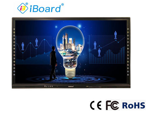 86 Inch Smart Touch Screens , 4k Interactive Touch Monitor TYPE C Port