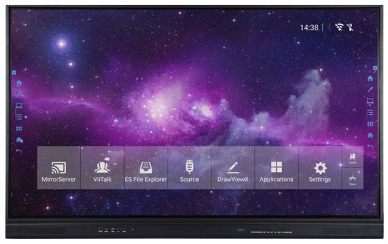 System Upgrade Interactive Touch Screen Monitor with Remote Upgrade Over Internet Network and LED Backlight Display Feature
