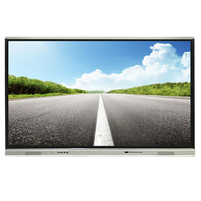 75" LED Interactive Whiteboard Multi Touch Display Android Windows Dual System