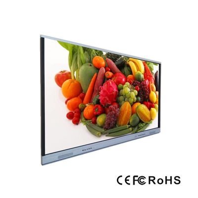 Dual System Infrared Interactive Whiteboard, 3840*2160 Multi Touch Smart Board