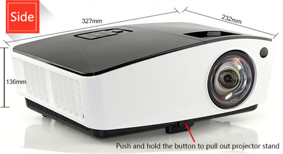 Ultra HD 4K Laser Short Throw Projector 4000 Lumens Smart Projector For Family School &amp; Company