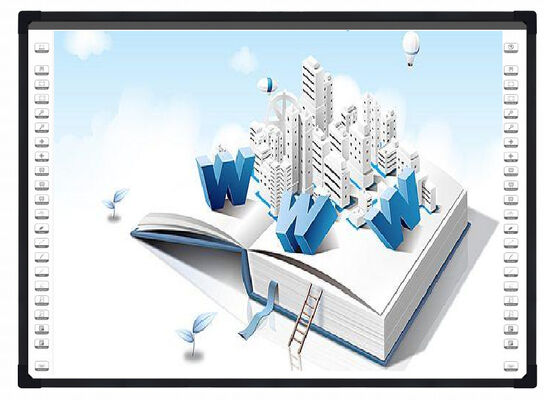 86 Inch Interactive Whiteboard Infrared 10 Touch Points for Classroom Meetings