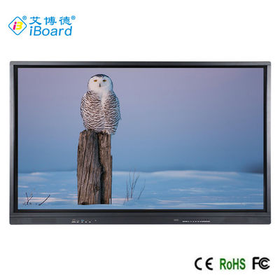 iBoard 75 Inch 50 Touch Points Interactive Flat Panel Smart Touch Screen Digital Interactive Whiteboards Smart Board for School Teaching