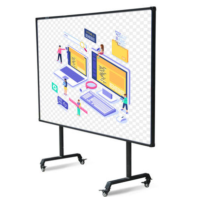 CE 84 inch OEM Interactive Whiteboard Ceramic Nano 78~120 inch