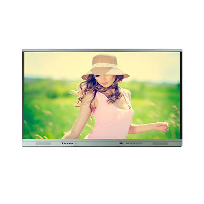 3840*2160  LCD Teaching Board 5ms Interactive Touch Board Windows Linux Infrared For Business Or School Education