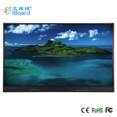 350cd/M2 Interactive Flat Panel, Digital Smart Board 75 Inch 20 Touch Points