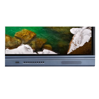 98'' LED Interactive Whiteboard , FCC Screen Touch LED TV For Classroom Android 11 Built-in Camera