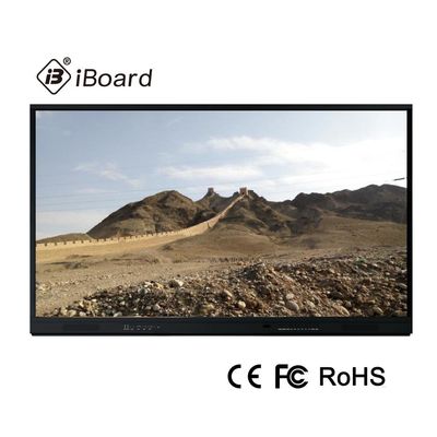 32G Storage Interactive Flat Panel , 75'' Smart Touch Screen Board 3G RAM