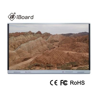 1650x928mm LED Interactive Whiteboard 75 Inch Interactive Display With DP HDMI Out