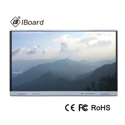 1650x928mm LED Interactive Whiteboard 75 Inch Interactive Display With DP HDMI Out