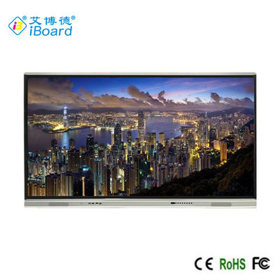 86 inch Touch Screen Smart Board 178 Degree View Angle, Aluminium Frame, Large Multi Touch Screen