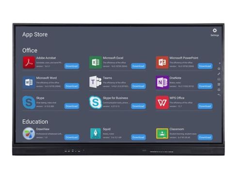 98 inch Smart Board Interactive Flat Panel Display with ops computer