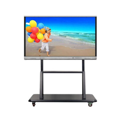 75" Interactive Touch Screen Whiteboard 4K Smart Board Touch Display