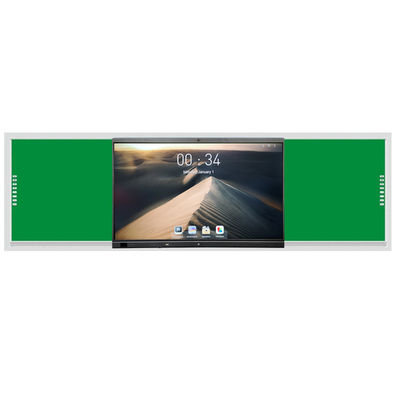 Intelligent Blackboard 75-98 Inch Smart TV Monitors Whiteboard Flat Panel with HDMI and USB for University Learning