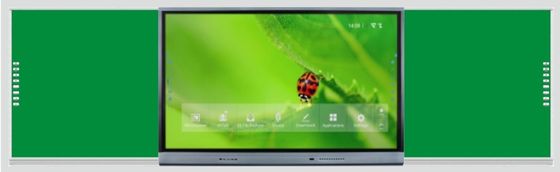 Multi Finger Interactive Intelligent Blackboard 75 86 Inch