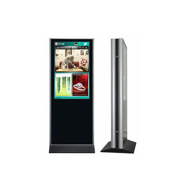 Floor Standing 3840x2160 UHD Touch Screen Kiosk with 6 Points Touch and Aluminum Alloy Frame