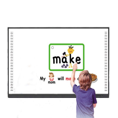 Classroom All In One Infrared Interactive Whiteboard RoHS Smart TV Whiteboard For Meeting