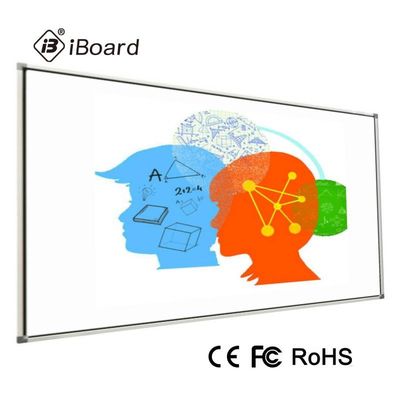 96 Inches Portable Interactive Whiteboard Smart Whiteboard With Laser Projector