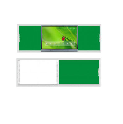 Intelligent Blackboard 75-98 Inch Smart TV Monitors Whiteboard Flat Panel with HDMI and USB for University Learning