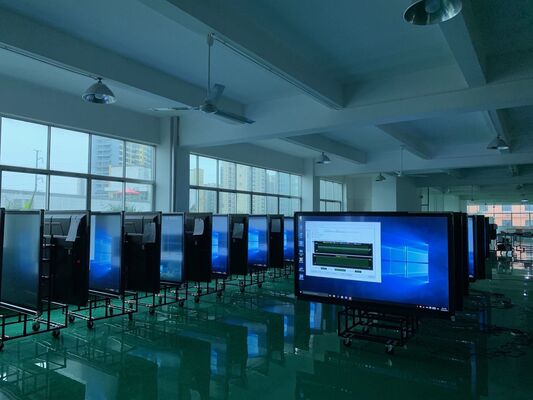75 Inch 4K UHD Interactive Flat Panel with 20 Points Multi Touch and Android 9.0 OS Smart Board